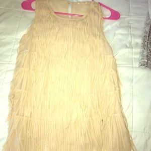 Fringe tank top